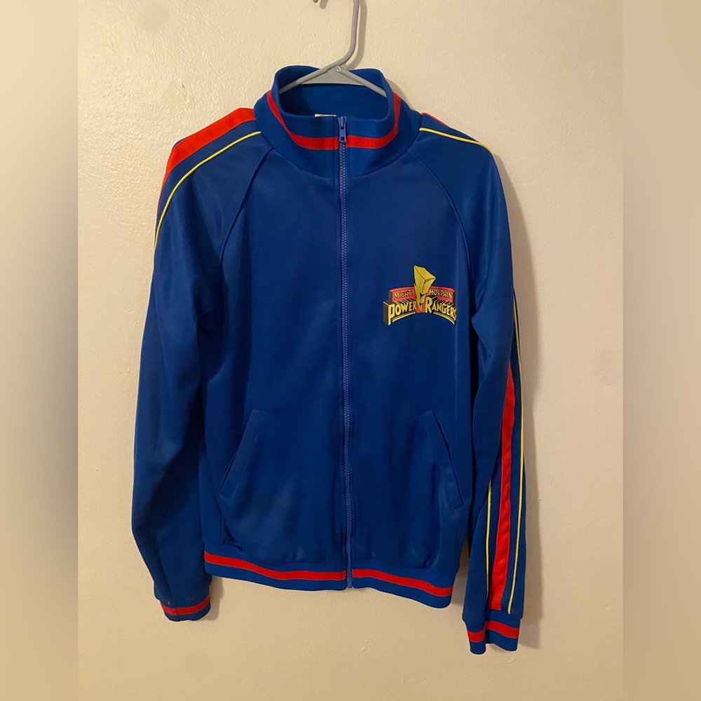Vintage Hot Topic Power Rangers Track Jacket